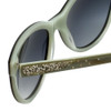 Judith Leiber Designer Sunglasses JL5016-01 in Onyx in Grey-Gradient Lens
