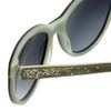 Judith Leiber Designer Sunglasses JL5016-08 in Mint in Grey-Gradient Lens