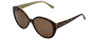 Judith Leiber Designer Sunglasses JL5017-02 in Tortoise in Brown Lens