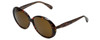 Betsey Johnson Designer Sunglasses Betseyville BV109-02 in Espresso with Brown L