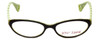 Betsey Johnson Designer Eyeglasses Oxford-Street BJ079-28 in Espresso 52mm :: Custom Left & Right Lens