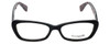 Betsey Johnson Designer Eyeglasses Betseyville BV100-01 in Black 53mm :: Custom Left & Right Lens