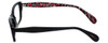 Betsey Johnson Designer Eyeglasses Betseyville BV100-01 in Black 53mm :: Rx Single Vision