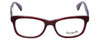 Betsey Johnson Designer Eyeglasses Betseyville BV112-07 in Violet 52mm :: Progressive
