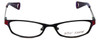 Betsey Johnson Designer Eyeglasses Starlight BJ019-01 in Black 52mm :: Rx Bi-Focal