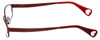 Betsey Johnson Designer Eyeglasses Starlight BJ019-06 in Burgundy 52mm :: Rx Bi-Focal