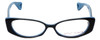 Betsey Johnson Designer Eyeglasses Heart-Throb BJ021-01 in Black 52mm :: Rx Bi-Focal