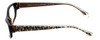 Betsey Johnson Designer Eyeglasses Frisky BJ0175-02 in Espresso 53mm :: Rx Bi-Focal
