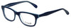 Betsey Johnson Designer Eyeglasses Betseyville BV112-05 in Blocking-Blue 52mm :: Rx Bi-Focal
