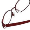 Betsey Johnson Designer Reading Glasses Starlight BJ019-06 in Burgundy 52mm