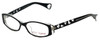 Betsey Johnson Designer Reading Glasses Show-Stopper BJ050-01 in Black 51mm