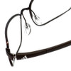 Adidas Designer Eyeglasses a628-40-6053 in Chocolate 55mm :: Custom Left & Right Lens