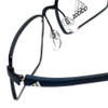Adidas Designer Eyeglasses a645-40-6059 in Navy-Green 52mm :: Custom Left & Right Lens