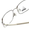 Adidas Designer Kids Eyeglasses a990-00-6050 in Silver-White 49mm :: Custom Left & Right Lens