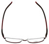 Adidas Designer Eyeglasses a623-40-6055 in Burgundy 52mm :: Rx Bi-Focal