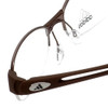 Adidas Designer Eyeglasses a882-40-6050 in Chocolate 50mm :: Rx Bi-Focal