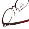 Adidas Designer Reading Glasses a623-40-6055 in Burgundy 52mm