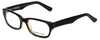 Ernest Hemingway Designer Reading EyeGlasses 4653 in Black Cider Brown Crystal