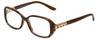 Chopard Designer Eyeglasses VCH155S-0794 in Brown-Striped 53mm :: Rx Single Vision