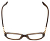 Chopard Designer Reading Glasses VCH155S-0794 in Brown-Striped 53mm