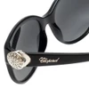 Chopard Designer Sunglasses SCH185S-0700 in Black with Grey-Gradient Lens