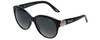 Chopard Designer Sunglasses SCH185S-0700 in Black with Grey-Gradient Lens