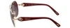 Chopard Designer Sunglasses SCH997S-8FCP in Gold with Violet Lens