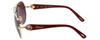 Chopard Designer Sunglasses SCH997S-8FCP in Gold with Violet Lens