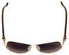 Chopard Designer Sunglasses SCHA60S-08MG in Gold with Rose-Gradient Lens