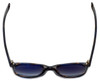 Tom Ford Designer Sunglasses Riley TF298-92W in Havana-Blue with Blue-Gradient Lens
