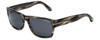 Tom Ford Designer Sunglasses Mason TF445-20A in Striped-Grey with Smoke Lens