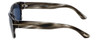 Tom Ford Designer Sunglasses Mason TF445-20A in Striped-Grey with Smoke Lens