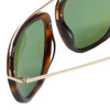 Tom Ford Designer Sunglasses Johnson TF453-52N in Havana with G-15 Lens