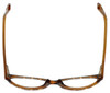 Corinne McCormack Designer Eyeglasses Roseanne in Amber  50mm :: Custom Left & Right Lens