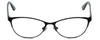 Corinne McCormack Designer Eyeglasses Park-Slope-BLK in Black 53mm :: Rx Single Vision