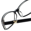Corinne McCormack Designer Eyeglasses Bleecker-BLK in Black 53mm :: Progressive
