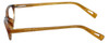 Corinne McCormack Designer Reading Glasses Roseanne in Amber Crystal Brown 50mm