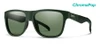 Smith Optics Lowdown Designer Sunglasses in Matte Green Camo ChromaPop Polarized