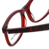 Ernest Hemingway Designer Eyeglasses H4673 in Burgundy/Tortoise 52mm :: Custom Left & Right Lens