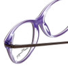 Ernest Hemingway Designer Eyeglasses H4644 in Black/Purple 51mm :: Progressive