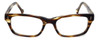 Calabria Elite Designer Reading Glasses CE107 in Striped Tortoise