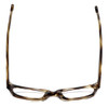 Calabria Elite Designer Reading Glasses CE107 in Striped Tortoise