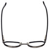 Ernest Hemingway Designer Reading Glasses H4634 in Black 47mm 21 POWER CHOICES