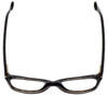 Valerie Spencer Designer Eyeglasses VS9290-BLK in Black/Leopard 52mm :: Rx Single Vision