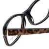 Valerie Spencer Designer Reading Glasses VS9290-BLK-52 mm Black/Leopard Tortoise