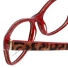Valerie Spencer Designer Reading Glasses VS9290-RED in Red/Leopard 48mm