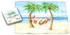 Holiday Christmas Theme Cleaning Cloth, Hammock Santa