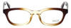 FACE Stockholm Busy 1316-9201 Designer Reading Glasses in Brown Beige Fade 48 mm
