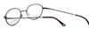 Ernest Hemingway Designer Eyeglasses H4637 in Brown 49mm :: Rx Single Vision