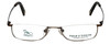 Field & Stream Authentic Designer Reading Glasses FS012 Brown 21 Power Options